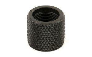 Yankee Hill Machine Co Thread Protector, Rifle, .22/5.56, 1/2X28, .730 Outer Diamter, Matte YHM-3411-B