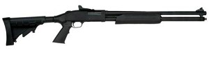 Mossberg 500 CRUISER 20/20 BL/SY ADJ ST 54301