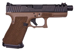 ZEV Technologies ZEV G19 G4 FDE 9MM 15+1 TB LP.GM-F19-TH